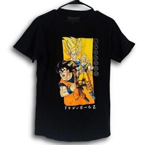 Black, Dragonball Z SSJ3 Tee